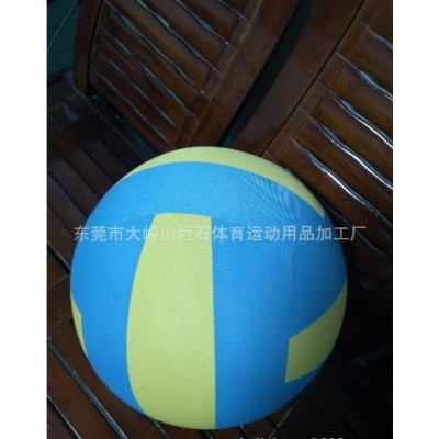 工厂加工直径40厘米大布排球 大排球 室外草地球 儿童玩具球图3