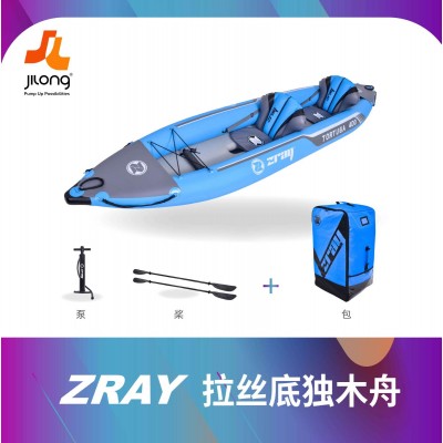 ZRAY皮划艇漂流竞技独木舟漂流钓鱼艇成人独木舟双人海洋舟激流艇图2