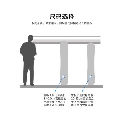 一件代发男女通用狮子单板滑雪板滑雪装备套装入门全能平 花刻滑板图5