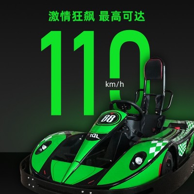 新品极豹L1电动卡丁车广场竞赛成人电动卡丁车室外游乐设备卡丁车图2
