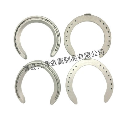 出口速度赛马专用轻型铝合金马掌送蹄钉马蹄铁跳栏障碍越栏图5