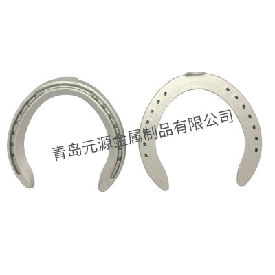 出口速度赛马专用轻型铝合金马掌送蹄钉马蹄铁跳栏障碍越栏图2