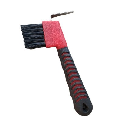 马蹄刷 马蹄勾 塑柄Brush包胶多款多种颜色 马房马匹清洁工具跨境图5