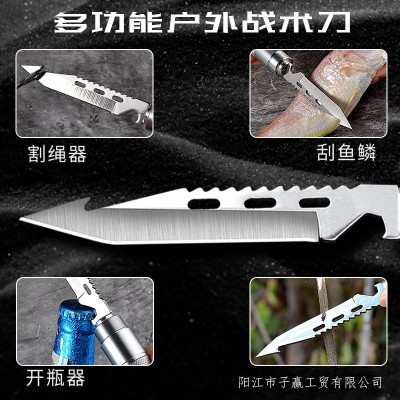 厂家直销不锈钢多功能工兵铲野外生存用品车载野营求生折叠工兵铲图3