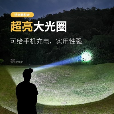 大功率超亮远射强光户外灯感应头灯 led钓鱼可头戴充电式夜钓头灯图4