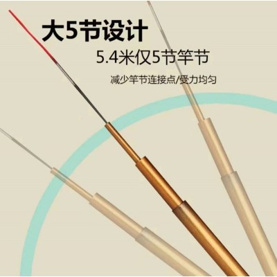 正品江户川金刚高碳素鱼竿手竿批发 28调手杆钓竿超轻硬溪流鱼竿图4