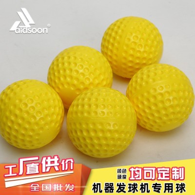 PU凹洞棒球 机器发球机用棒球 宠物玩具球图3