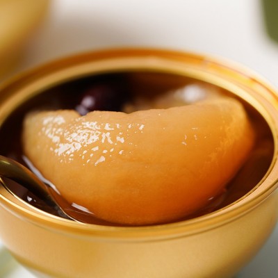 桂花燕窝炖梨冬季滋补暖身免煮即食代餐食品烤梨营养早餐燕窝梨汤图3