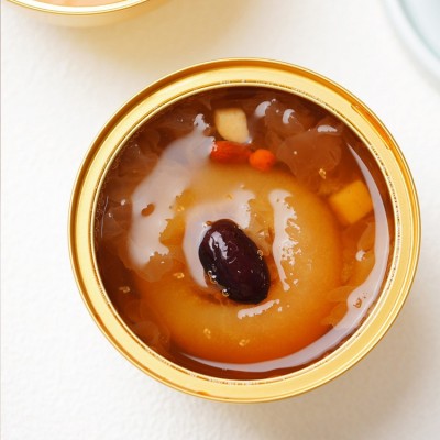 桂花燕窝炖梨冬季滋补暖身免煮即食代餐食品烤梨营养早餐燕窝梨汤图2