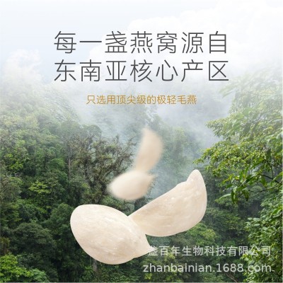 现货印尼燕盏正品可溯源高档燕窝传统滋补品孕妇食用燕条燕碎批发图3