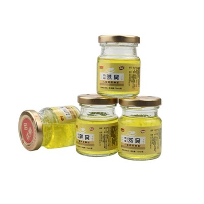 即食人参阿胶燕窝礼盒4瓶装70ml*4中老年营养滋补品现货一件代发图4