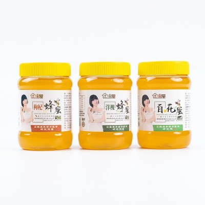 土蜂屋土蜂蜜批发百花蜜500g瓶装洋槐蜂蜜食用原蜜椴树蜜现货图2