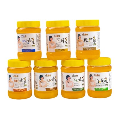 土蜂屋土蜂蜜批发百花蜜500g瓶装洋槐蜂蜜食用原蜜椴树蜜现货图5