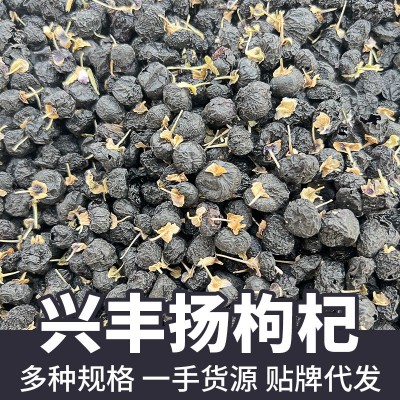 批发黑枸杞新货代加工黑果枸杞250g罐装散货枸杞代发现货 源头工厂