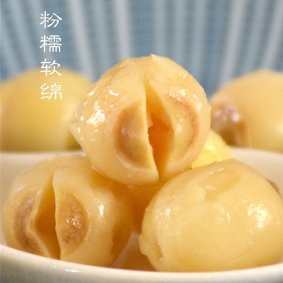 建宁莲子福建去芯莲子500g特级农家手工剥皮去芯白莲子无芯莲子图4