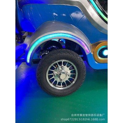 碰碰车儿童摆摊炫彩多人亲子游乐车多种款式广场车游乐电动灯光车图3