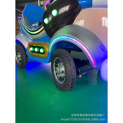 碰碰车儿童摆摊炫彩多人亲子游乐车多种款式广场车游乐电动灯光车图4