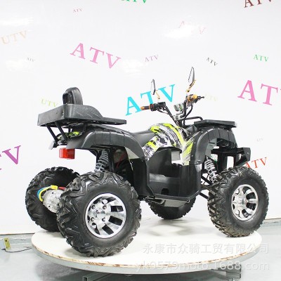 ATV电动大公牛沙滩车60V四轮无刷半轴转动铅酸20A越野四轮山地型图3
