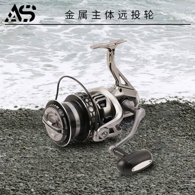 AS猎渔王鳌鲨AG渔轮微物纺车轮全金属渔线轮水滴轮远投轮 海竿渔具图3