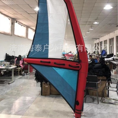 厂家现货批发sup冲浪板速度充气风帆新手初学者充气帆皮划艇风帆图2