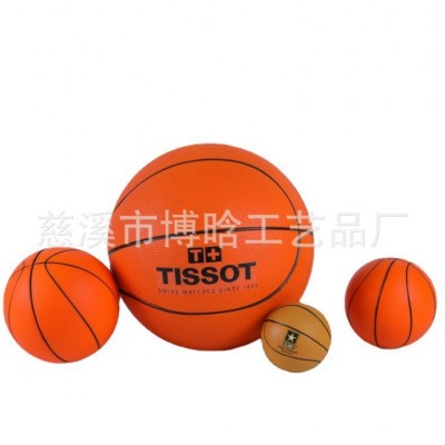 室内训练球14cm发泡篮球 PU发泡压力球 儿童玩具篮球图5