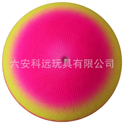 8.5寸加厚彩虹操场球，儿童充气玩具球 细腻手感，满足欧美标准图4