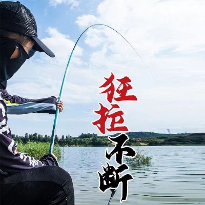 千寻鱼竿碳素超轻超硬28调19调台钓竿鲫鲤鱼竿大物钓鱼竿套装图4