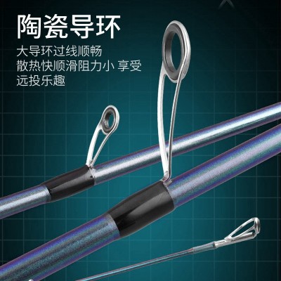 科迈雷龙武士二代炫彩路亚竿M调远投超硬碳素直柄鱼竿滑漂 路亚单图3