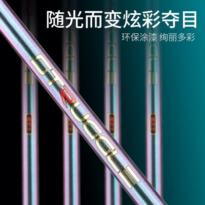 科迈雷龙武士二代炫彩路亚竿M调远投超硬碳素直柄鱼竿滑漂 路亚单图2