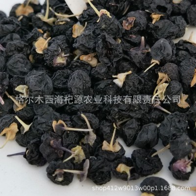 青海黑枸杞大果草原 沙漠戈壁滩 昆仑山里的黑枸杞花青素高规格全图2