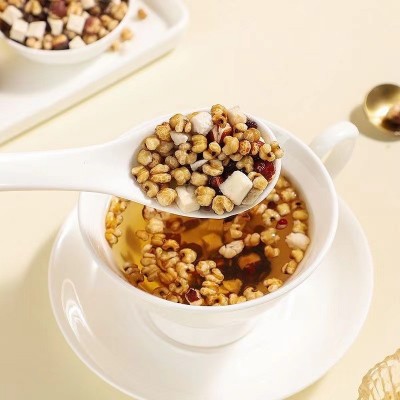 赤小豆薏米芡实茯苓茶三蒸三晒熟薏米赤豆粮食熟茶冲泡煮水330g图3