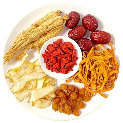 单人+家庭装煲汤料羊肚菌蛹虫草五指毛桃炖汤包煲汤材料厂 家批发图5