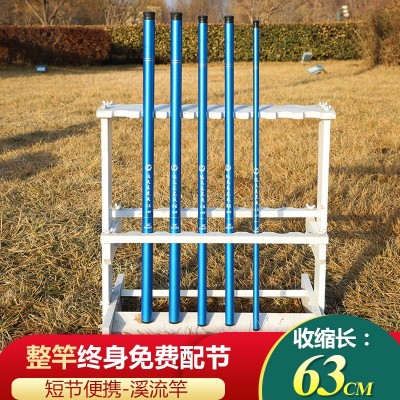 特价鱼竿玻璃钢钓鱼竿短节溪流竿手竿超轻超细鲤渔鲫鱼竿新手钓竿图5
