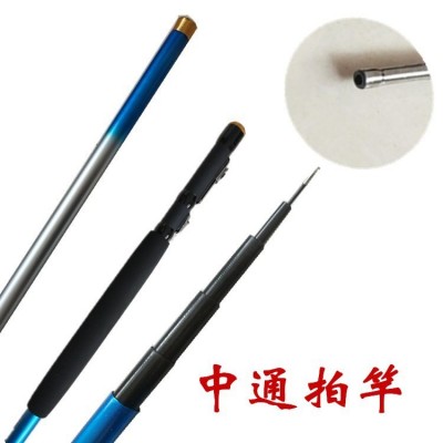 厂家批发拍竿梭鱼竿8h4.5-5.4-6.3米超硬碳素拍杆直飞4斤图5