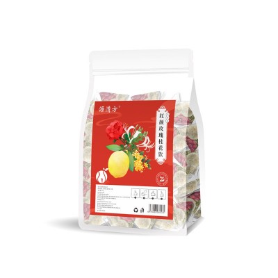 代发玫瑰金银花茶花果茶冲泡饮品泡水喝的养生水果茶茶包花草茶图5