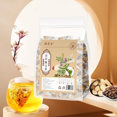胖大海罗汉果菊花茶甘草咽喉养生花茶包咽清茶组合花茶现货批发图4
