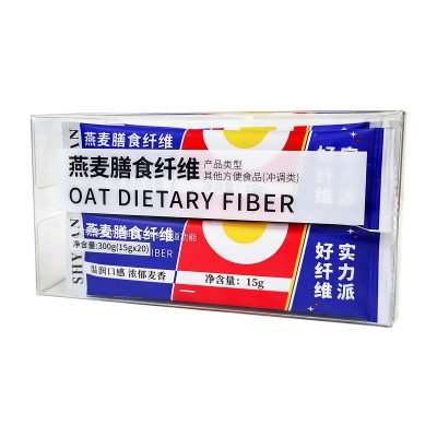 燕麦麸粉膳食纤维粉速溶米糊盒装冲饮即食早餐饱腹代餐粉燕麦麸皮图5
