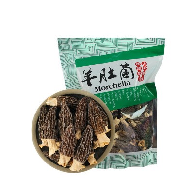 云南特产头茬精选羊肚菌干货蘑菇汤料煲汤炖汤干货食材菇菌类批发图5