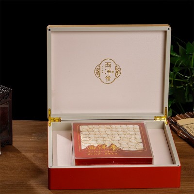 东北吉林长白山西洋参大货批发礼品盒装可代发西洋参片250g.1.4片图2
