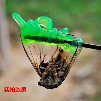 厂家批发玻璃钢知了杆硬调可伸缩调节5米-11米沾知了捕蝉杆图4